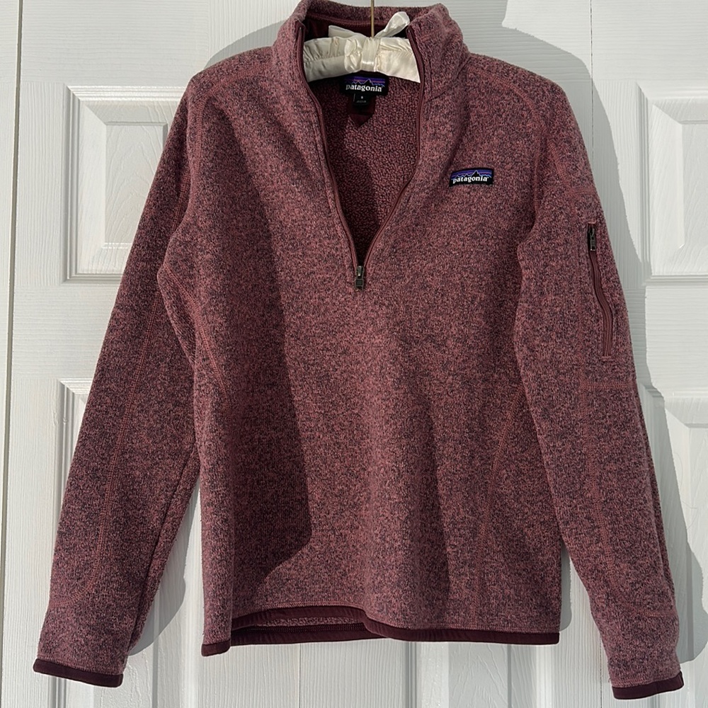 Patagonia zip up sweater